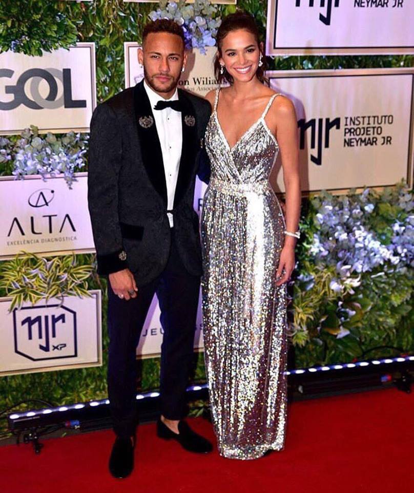 Bruna e Neymar foram os anfitriões (Foto: Reprodução)