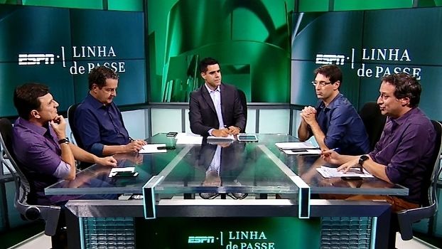 Programa Linha de Passe vem bombando em audiência na Copa (Foto: Reprodução/ESPN)