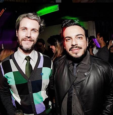 Luis Lobianco com o marido, o pianista Lúcio Zandonadi Foto: Reprodução/Instagram