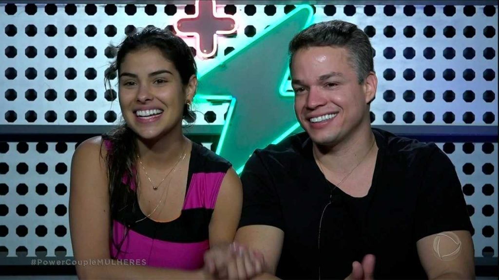 Munik e Anderson no Power Couple (Foto: Reprodução)