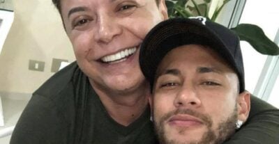 Neymar e David Brazil (Foto: Reprodução/Instagram)