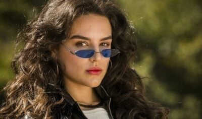 Kéfera caracterizada como sua personagem para Espelho da Vida. (Foto: Reprodução)