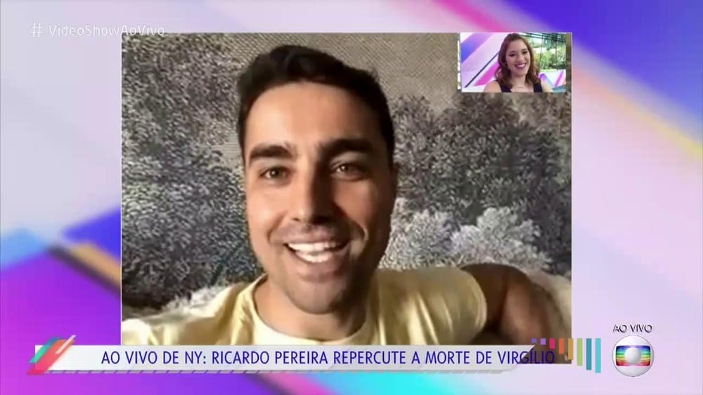 Ricardo Pereira de visual novo (Foto: Reprodução/Globo)