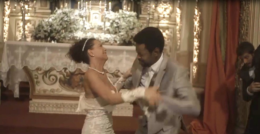 Roberval humilhou Cacau em pleno casamento (Foto: Reprodução)