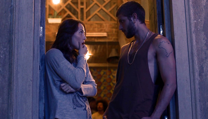 Rosa (Letícia Colin) e Ícaro (Chay Suede) em cena de Segundo Sol (Foto: Divulgação/Globo)