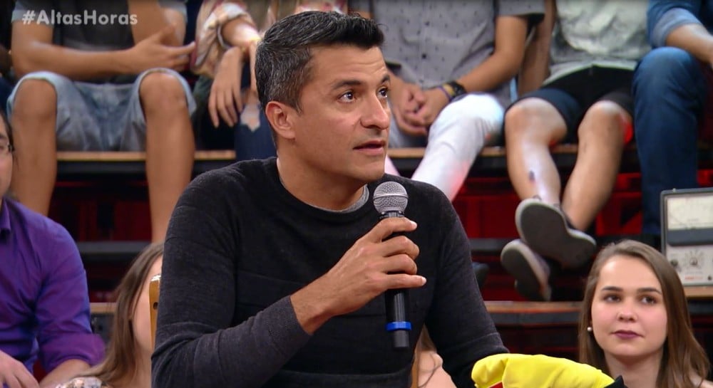 O árbitro Sandro Meira Ricci (Foto: Gshow)
