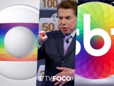 Silvio Santos peitou a Globo em diversos momentos ao longo da história do SBT (Foto montagem: TV Foco)