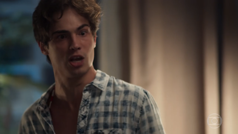 Valentim (Danilo Mesquita) em cena de Segundo Sol (Foto: Reprodução/Globo)