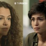 Selma (Carol Fazu) e Maura (Nanda Costa), casal lésbico de Segundo Sol
(Foto: Reprodução/Globo/ Montagem TV Foco)