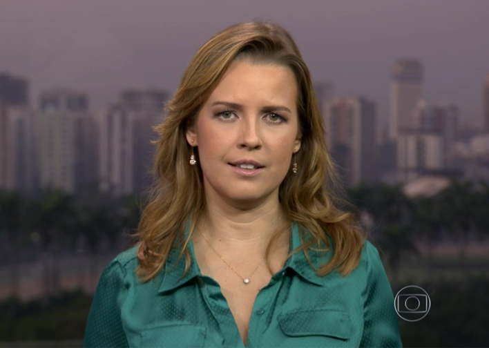 Silvana Ramiro, apresentadora do Bom Dia RJ, telejornal carioca da Globo (Foto: Reprodução)