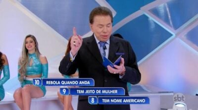 Charada de Silvio Santos volta a polemizar (Foto: Reprodução/SBT)