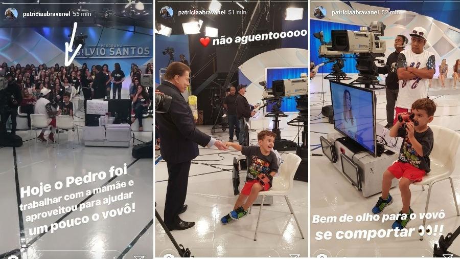 Silvio Santos e neto (Foto: Reprodução)