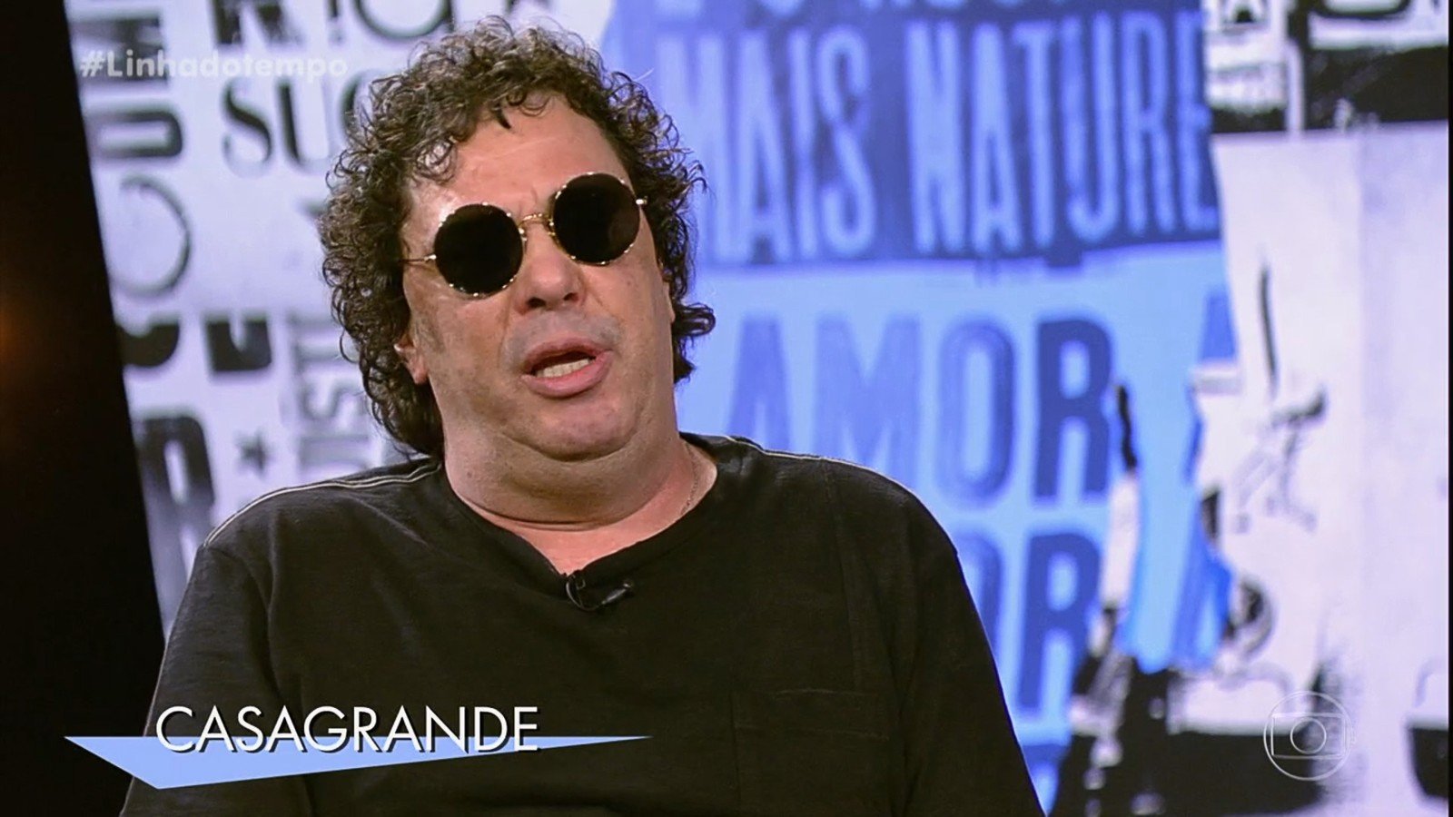 O comentarista esportivo Walter Casagrande (Foto: Reprodução/Globo)