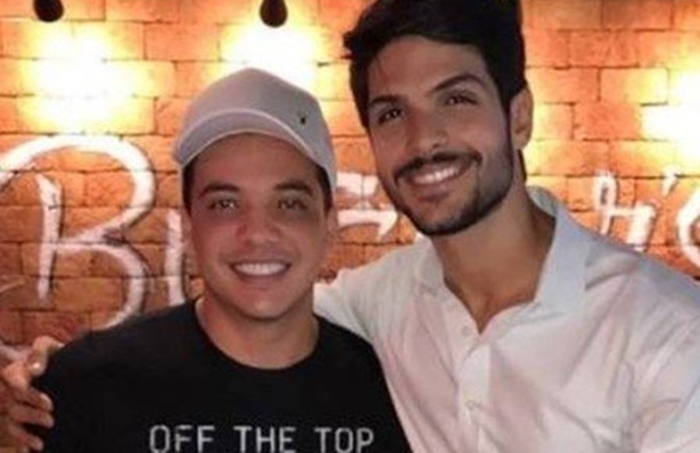 Wesley Safadão e Lucas (Foto: Reprodução)