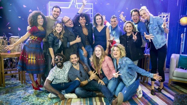 Elenco da segunda temporada do reality show PopStar. (Foto: Rede Globo/Montagem Gshow)