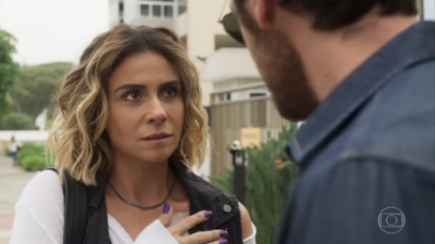 Luzia (Giovanna Antonelli) e Beto (Emilio Dantas) em cena de Segundo Sol
(Foto: Reprodução/Globo)