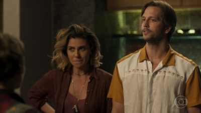 Luzia (Giovanna Antonelli) e Remy (Vladimir Brichta) em cena de Segundo Sol
(Foto: Reprodução/Globo)
