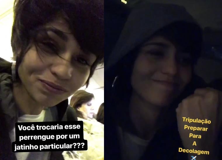 Nanda Costa passou por sufoco em São Paulo (Foto: Reprodução)