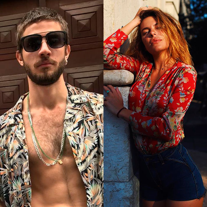 Chay Suede e Mariana Goldfarb (Foto: Reprodução)