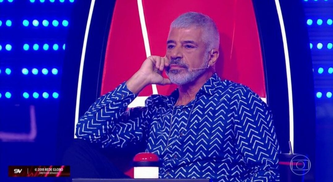 Lulu Santos no The Voice (Foto: Reprodução)