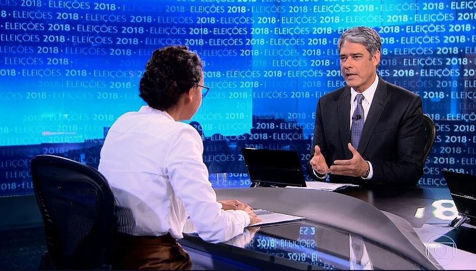 Cabelo de Marina Silva chama atenção no Jornal Nacional (Foto: Divulgação)