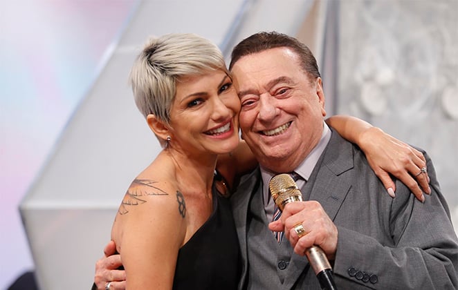 Antônia Fontenelle no Raul Gil - (Rodrigo Belentani/SBT) 