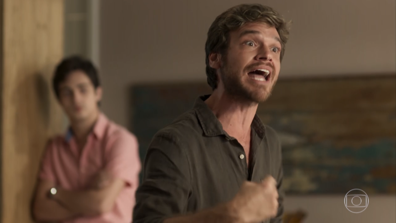 Beto (Emilio Dantas) em cena de Segundo Sol (Foto: Reprodução/Globo)