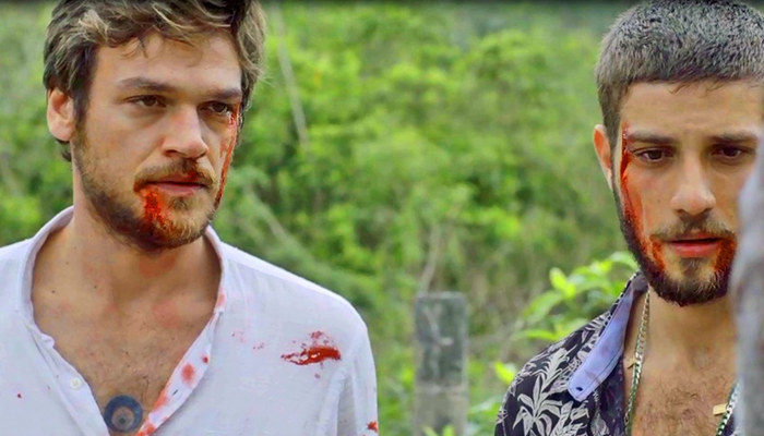 Beto (Emilio Dantas) e Ícaro (Chay Suede) em cena de Segundo Sol (Foto: Divulgação/Globo)