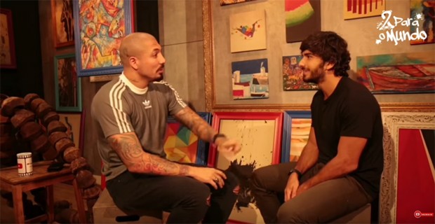 Fernando Medeiros e Hugo Moura (Foto: Reprodução/YouTube)