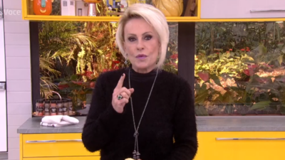 Ana Maria Braga no Mais Você (Foto: Reprodução)