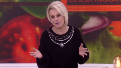 Ana Maria Braga no Mais Você, da Globo (Foto: Reprodução)