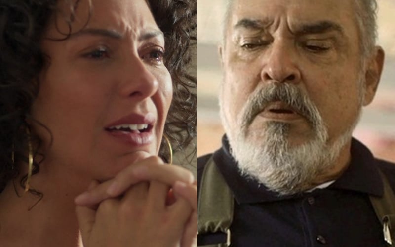 Cacau e Agenor em Segundo Sol (Foto: Reprodução)