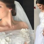 Camila Queiroz em casamento com Klebber Toledo (Foto: Reprodução)