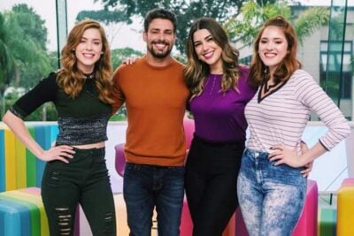 Cauã Reymond fez participação polêmica no Vídeo Show. (Foto: Reprodução)