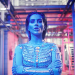 Cleo Pires no clipe de 'Bandida'. (Foto: Reprodução)