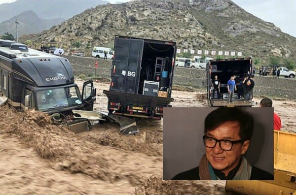 Resgate de Jackie Chan (Foto: Reprodução)