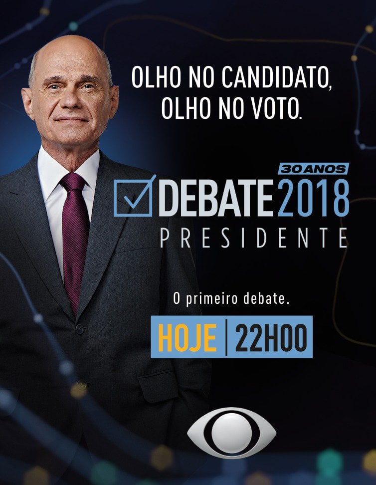 Debate 2018 Band (Foto: Reprodução)