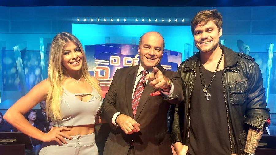 Jaqueline Grohaslki e Breno (Foto: Reprodução)