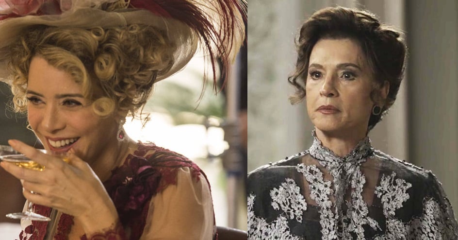 Josephine e Lady Margareth em Orgulho e Paixão (Foto: Reprodução)