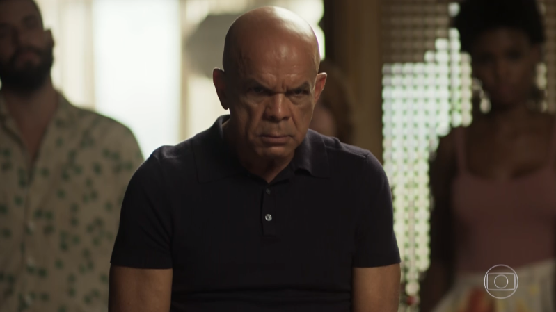 Galdino (Narcival Rubens) em cena de Segundo Sol (Foto: Reprodução/Globo)