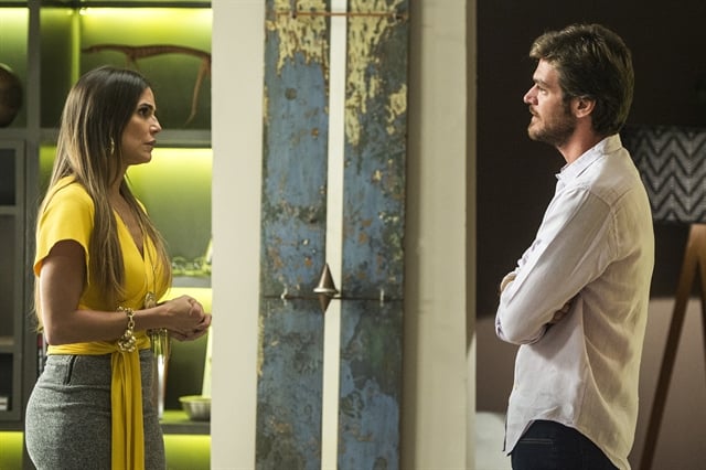 Karola (Deborah Secco) e Beto (Emilio Dantas) em cena de Segundo Sol (Foto: Globo/Raquel Cunha)