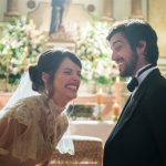 Bastidor da gravação do casamento de Ema (Agatha Moreira) e Ernesto (Rodrigo Simas)
(Foto: Globo/Raquel Cunha)