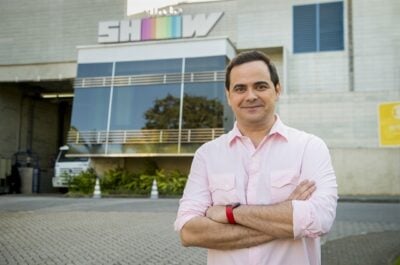 Marvio Lucio, o Carioca, no Vídeo Show
(Foto: Globo/João Cotta)