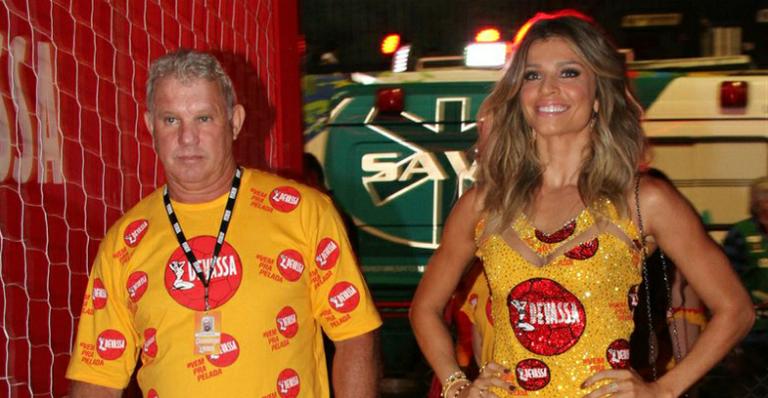 Pai de Grazi Massafera e a atriz (Foto: Divulgação)