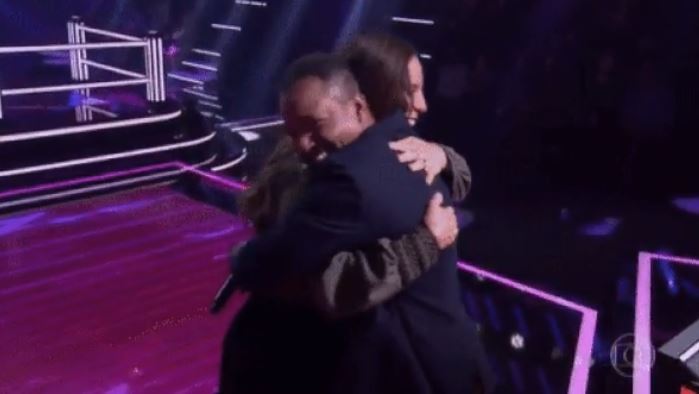 Ivete Sangalo e integrante do The Voice Brasil (Foto: Divulgação)