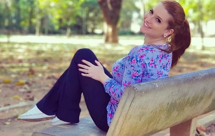 A ex-apresentadora do Bom Dia & Cia, Jéssica Esteves (Foto: Divulgação)