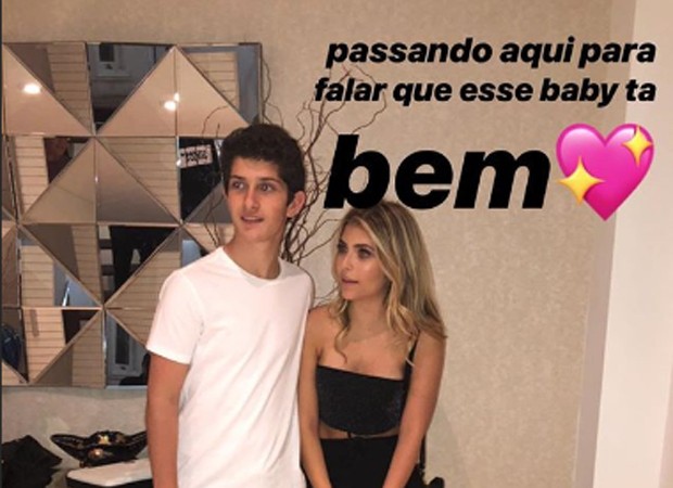 Ele se machucou durante partida de futebol (Foto: Reprodução/Instagram)