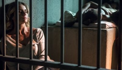 Luzia (Giovanna Antonelli) na prisão em Segundo Sol
(Foto: Artur Meninea/Globo)