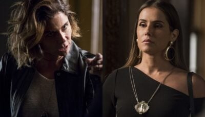 Luzia (Giovanna Antonelli) e Karola (Deborah Secco) em Segundo Sol
(Foto: Artur Meninea/Globo)