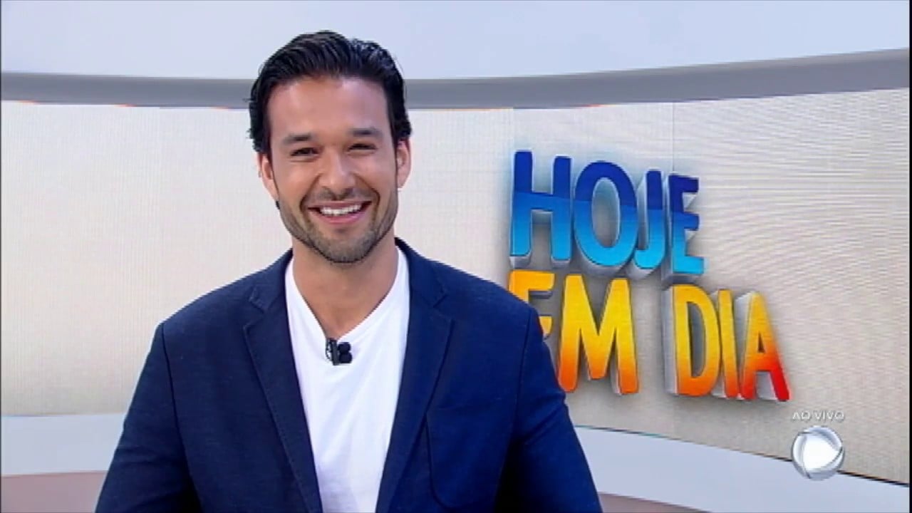 Sérgio foi testado no Hoje em Dia, mas não vingou. (Foto: Reprodução)